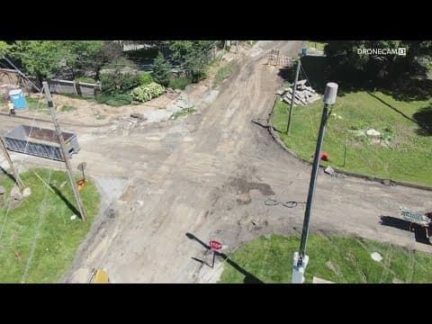 Work beginning on new roundabout on Indianapolis' north side