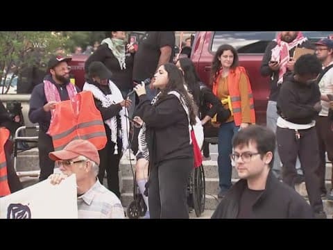 Chicago residents protest ahead of Trump's planned takeover of the city