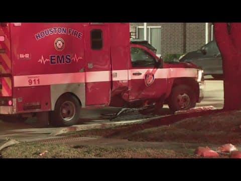 Breaking: Ambulance involved in crash on Westpark Drive, officials say