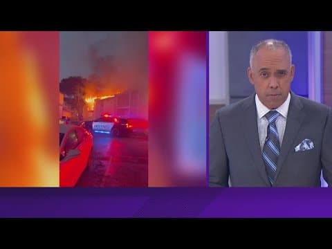 8 apartment units damaged after fire engulfs complex