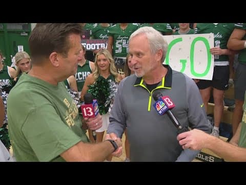 Mayor John Stehr declares "Dave Calabro Day" in Zionsville