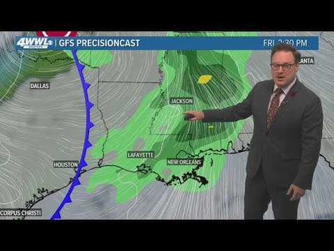 Weather: Warmer, mostly cloudy Wednesday and Thursday, heavy rain on Friday