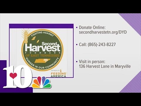 Donations doubled for Second Harvest Food Bank this Thursday
