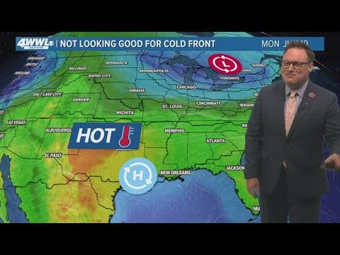 New Orleans Weather: More scattered storms this weekend