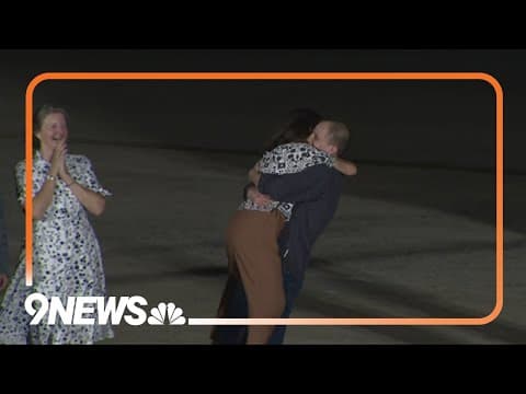 American prisoners released from Russian custody arrive back in the US