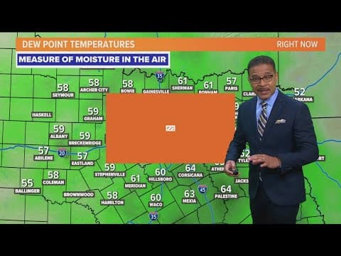 DFW Weather: It's getting humid out there! Temperatures will be above normal