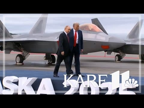 Trump leaves Alaska summit with Putin empty-handed after failing to reach a deal to end Ukraine war