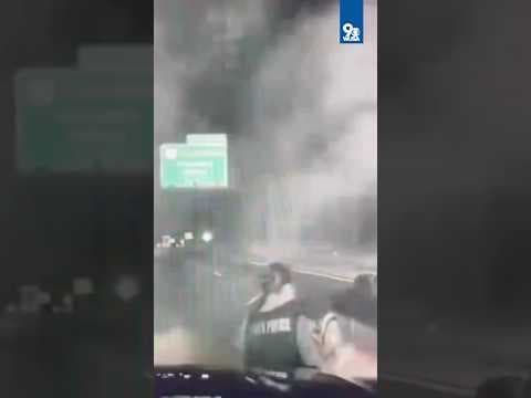 VIDEO: Virginia trooper hit by car, drivers charged with DUI