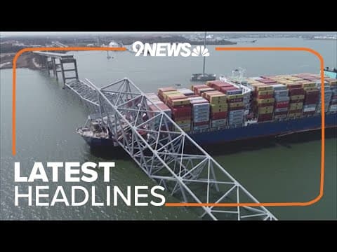 Latest headlines | 2 bodies found after Baltimore bridge collapse