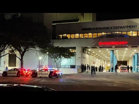 Multiple Dallas PD officers shot, WFAA reports live from Baylor Medical Center