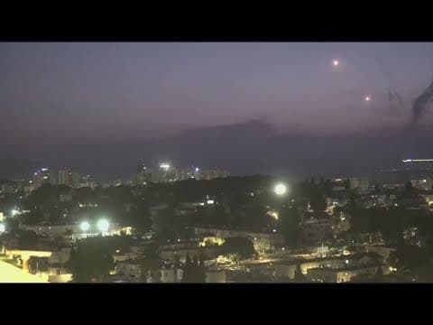 Israel launches strikes on Lebanon as Hezbollah fires rockets