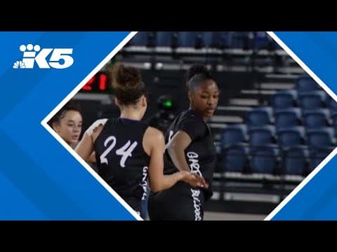 HS State Basketball Highlights:  Garfield vs. Stanwood Girls