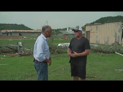 How severe storms over the weekend is impacting student athletics in this North Texas town