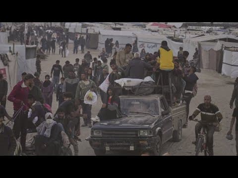 At least 27 people killed while heading to Gaza aid site