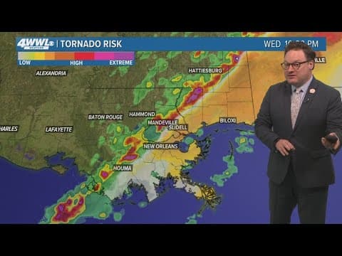 Weather Impact Alert: Storms through the evening and night