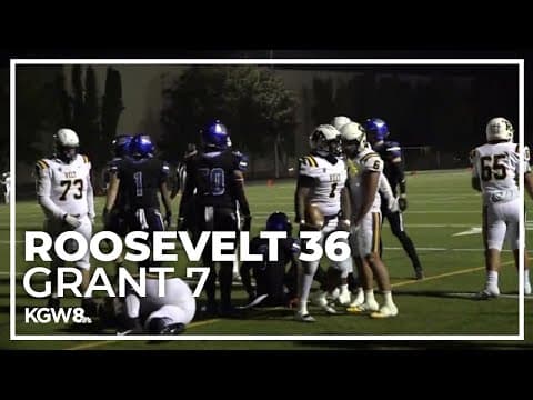 Roosevelt gets by Grant in regular season finale | Friday Night Football