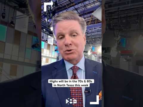 We’ve got an unseasonably warm week ahead in North Texas!