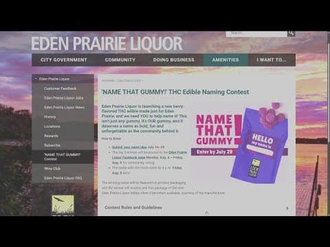 Eden Prairie seeks help naming city-branded THC gummy