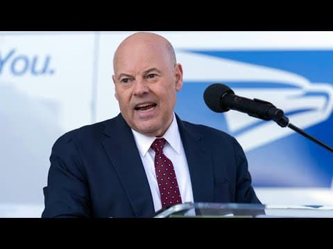 USPS Postmaster General Louis DeJoy planning to step down