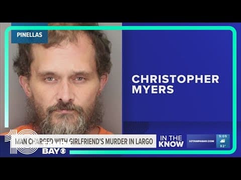 Man charged with murder for girlfriend's stabbing death in Largo