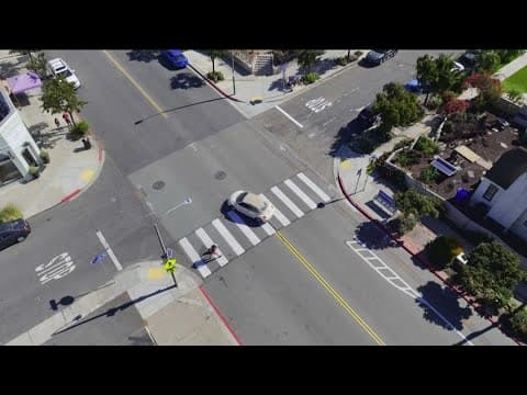 Crosswalk installed in Kensington after child was killed in a car crash