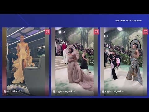 Check out some of the looks at Monday night's Met Gala