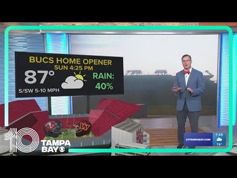 10 Tampa Bay Weather: Sunday, August 8, 2024