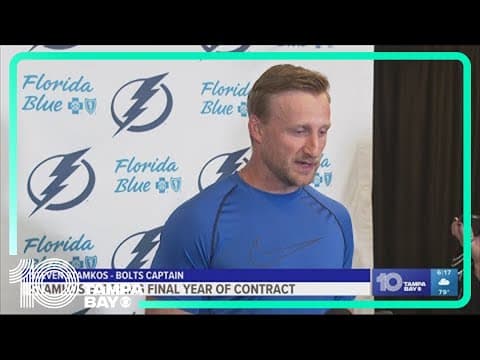 Lightning captain Steven Stamkos is disappointed about the lack of discussions about a new contract