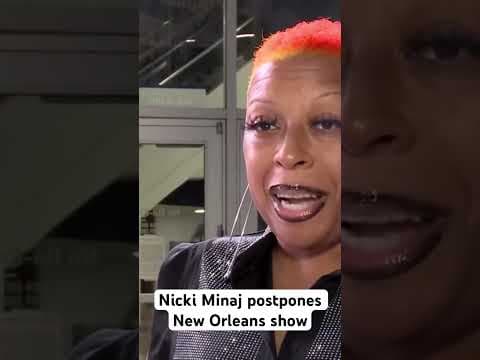 Nicki Minaj postpones New Orleans show due to illness #pinkfriday2 #neworleans #concert