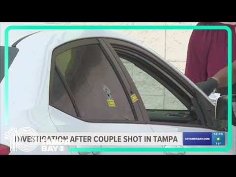 Couple recovering after showing up to Tampa gas station with gunshot wounds