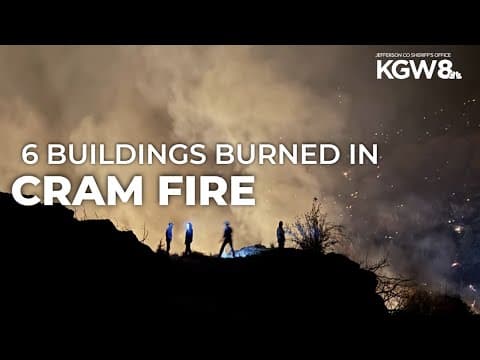 Nearly 800 personnel trying to contain central Oregon's Cram Fire