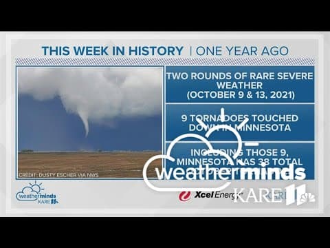 WeatherMinds: Tornadoes affect Minnesota one year ago
