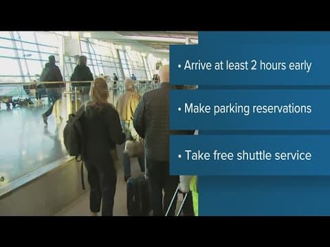 Travelers hit the skies for a busy Thanksgiving week