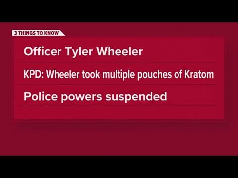 KPD officer cited for theft after shoplifting from convenience store while on duty, police say