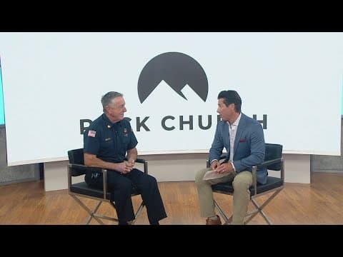 Pastor Mickey Stonier visits CBS 8 Mornings to talk about 9/11