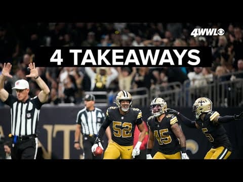 4 Takeaways: NFC South could come down to the last weekend