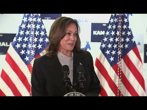 AP survey: Harris has support from enough Democratic delegates to be party's nominee