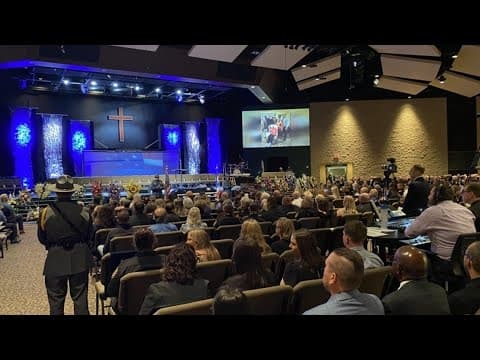 'A hero in the community': Funeral held for Clark County deputy killed in standoff