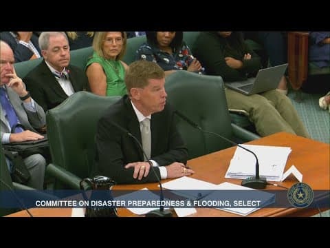 Lawmakers hear from first responders in initial debrief of the Central Texas flood response