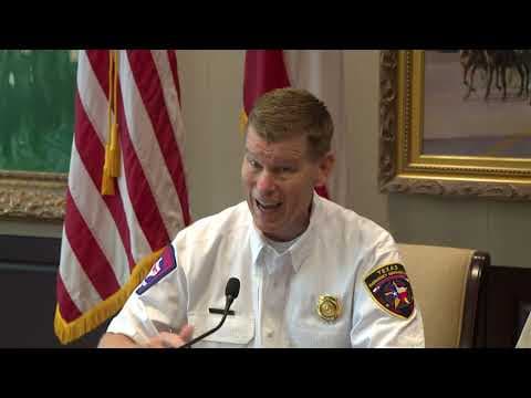 Texas acting Gov  Dan Patrick, TDEM Chief Nim Kidd give update on Beryl recovery