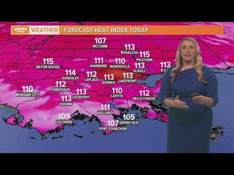 Weather: Scorching hot weekend, better rain chances next week