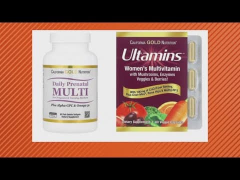 Prenatal multivitamins recalled