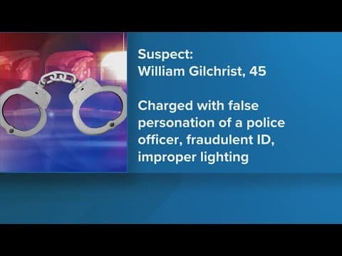 Fake cop arrested after attempting to pull over real detective in Kenner, JPSO says