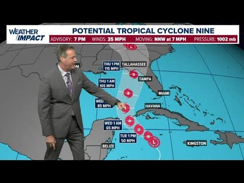 Tropical update: PTC No. 9 will either become Helene or Isaac and strengthen into hurricane