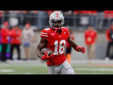 Marvin Harrison Jr. blocks out criticism against Ohio State, believes in team