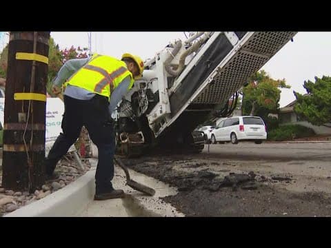 Neighbors say repair work finally begins on Limerick Avenue after complaining to city for decade