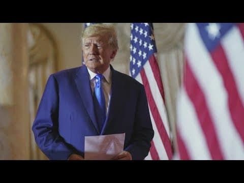 Justice Department releases final report on President-elect Donald Trump's election interference cas