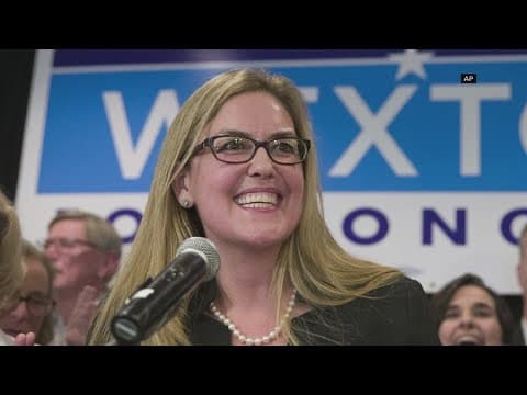 Jennifer Wexton speaks on the House floor since debuting new AI generated software on social media