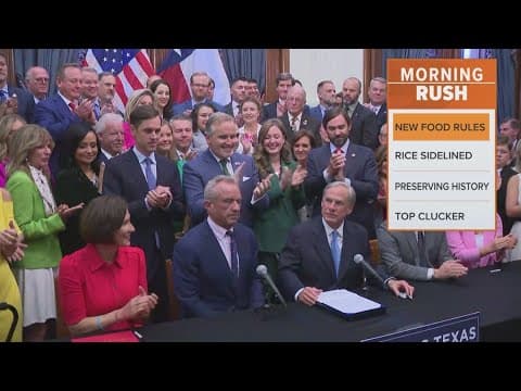 Changes are coming to what Texans can eat and buy