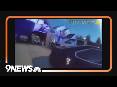 Bodycam footage shows moments before Denver shooting